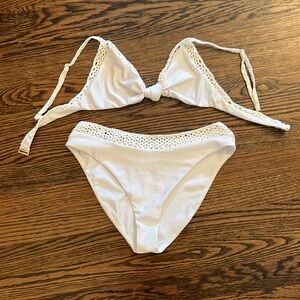 House of Harlow White Bikini